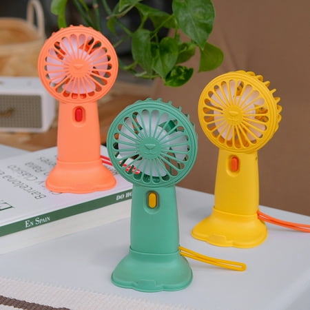 Xinwanna 1 Set Cooling Fan with Lanyard Rechargeable Adjustable Detachable Base Phone Holder Standable Soft Wind Handheld Fan Office Supply (Green)
Xinwanna 1 Set Cooling Fan with Lanyard Rechargeable Adjustable Detachable Base Phone Holder Standable Soft Wind Handheld Fan Office Supply (Green)