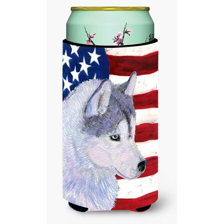 USA American Flag with Siberian Husky Tall Boy Beverage Insulator Beverage Insulator Hugger
USA American Flag with Siberian Husky Tall Boy Beverage Insulator Beverage Insulator Hugger