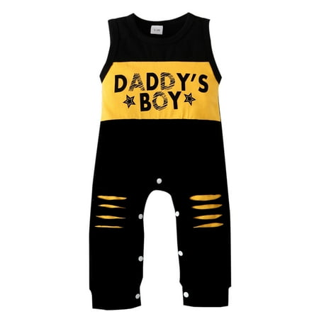 KIMI BEAR Newborn Baby Boys Outfits 9 Months Newborn Boy Spring Summer Outfits 12 Months Newborn Boy DADDY S Boy Printing Color-Blocked Sleeveless Jumpsuit Black
KIMI BEAR Newborn Baby Boys Outfits 9 Months Newborn Boy Spring Summer Outfits 12 Months Newborn Boy DADDY S Boy Printing Color-Blocked Sleeveless Jumpsuit Black