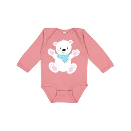 Inktastic Cute Polar Bear White Bear With Blue Scarf Gift Baby Boy or Baby Girl Long Sleeve Bodysuit
Inktastic Cute Polar Bear White Bear With Blue Scarf Gift Baby Boy or Baby Girl Long Sleeve Bodysuit