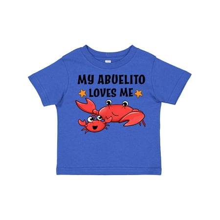 Inktastic My Abuelito Loves Me- Cute Crab Family Gift Toddler Boy or Toddler Girl T-Shirt
Inktastic My Abuelito Loves Me- Cute Crab Family Gift Toddler Boy or Toddler Girl T-Shirt