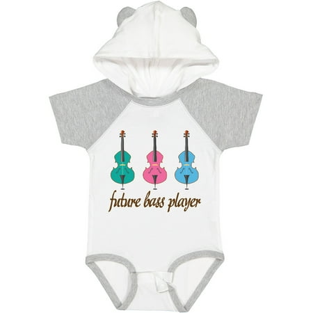 Inktastic Bass Player Kids Future Gift Baby Boy or Baby Girl Bodysuit