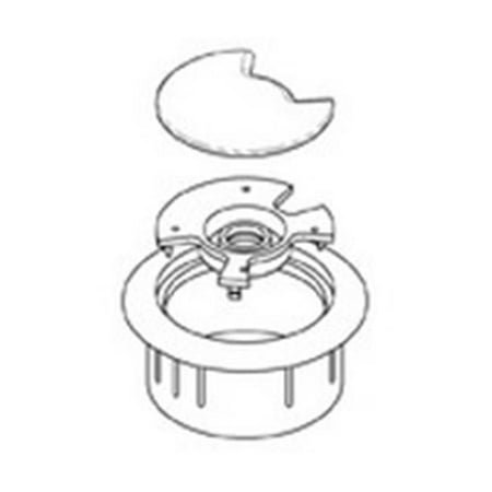 Custom Plastics CPF 2504 2 in. dia Hole Grommet Almond