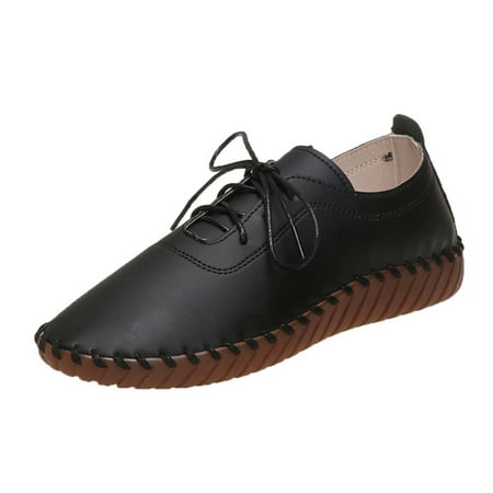 casual shoes for Women Fashion Spring And Summer Women Casual Shoes Round Toe Lace Up Large Size Flat Solid Color PU Dress Sandals for Women Black
casual shoes for Women Fashion Spring And Summer Women Casual Shoes Round Toe Lace Up Large Size Flat Solid Color PU Dress Sandals for Women Black