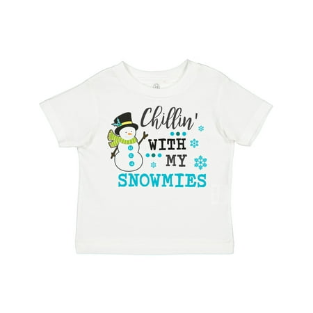 Inktastic Chillin with My Snowmies with Snowman Clip Art Boys or Girls Toddler T-Shirt
Inktastic Chillin with My Snowmies with Snowman Clip Art Boys or Girls Toddler T-Shirt