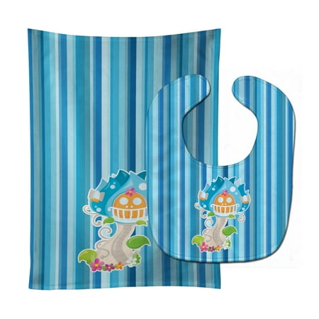 Carolines Treasures BB6914STBU Fairy House Blue Stripes Baby Bib and Burp Cloth 11 x 18 multicolor
Carolines Treasures BB6914STBU Fairy House Blue Stripes Baby Bib and Burp Cloth 11 x 18 multicolor