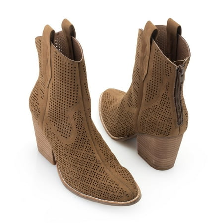 Matisse Backroad Perforated Pull-on Western Boots