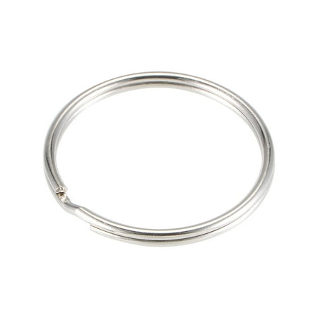 Uxcell 38mm O.D. Nickel Plated Iron Open Split Keyring Connectors 50 Count
Uxcell 38mm O.D. Nickel Plated Iron Open Split Keyring Connectors 50 Count