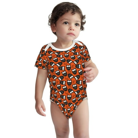 Kdxio Owls And Boo Pattern Unisex Baby Cotton Short Sleeve Bodysuits-12 Months
Kdxio Owls And Boo Pattern Unisex Baby Cotton Short Sleeve Bodysuits-12 Months