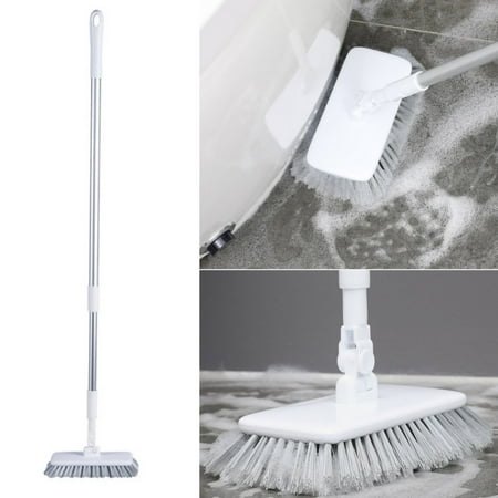 Free Rotating Floor Scrub Brush with Long Handle Cleaning Tub Window Scrubber Adjustable
Free Rotating Floor Scrub Brush with Long Handle Cleaning Tub Window Scrubber Adjustable