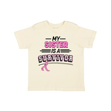 Inktastic My Sister is a Survivor Breast Cancer Awareness Gift Toddler Boy or Toddler Girl T-Shirt
Inktastic My Sister is a Survivor Breast Cancer Awareness Gift Toddler Boy or Toddler Girl T-Shirt
