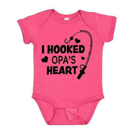 Inktastic I Hooked Opa s Heart with Fishing Rod Gift Baby Boy or Baby Girl Bodysuit
Inktastic I Hooked Opa s Heart with Fishing Rod Gift Baby Boy or Baby Girl Bodysuit