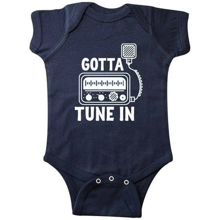 Inktastic CB Radio Trucker Long Hauler Gift Baby Boy or Baby Girl Bodysuit