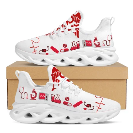 Simple EKG Print Shoes Nurse Shoes Cool Female Running Sneakers Light Mesh Women s Footwear Casual Flat Shoes
Simple EKG Print Shoes Nurse Shoes Cool Female Running Sneakers Light Mesh Women s Footwear Casual Flat Shoes