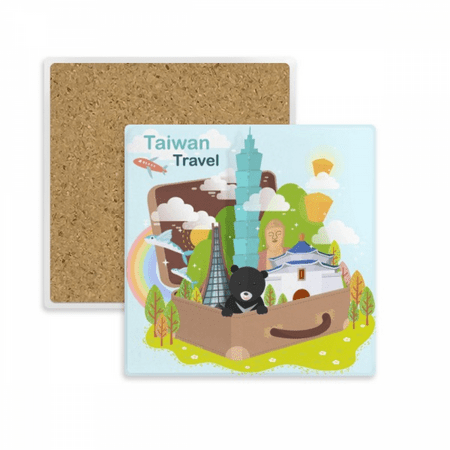 Taiwan Travel 101 Building China Square Coaster Cup Mat Mug Subplate Holder Insulation Stone
Taiwan Travel 101 Building China Square Coaster Cup Mat Mug Subplate Holder Insulation Stone