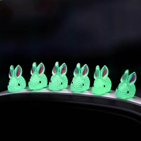 Tiitstoy Glow In The Dark Bunny Car Accessories Cute Mini Shiny Rabbit Multicolor
Tiitstoy Glow In The Dark Bunny Car Accessories Cute Mini Shiny Rabbit Multicolor