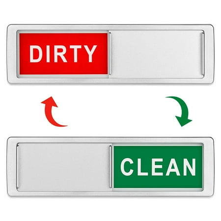 Universal Dishwasher Magnets Clean Dirty Instructions Fridge Magnets