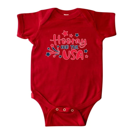 Inktastic 4th of July Hooray for the USA with Red and Blue Stars Gift Baby Boy or Baby Girl Bodysuit
Inktastic 4th of July Hooray for the USA with Red and Blue Stars Gift Baby Boy or Baby Girl Bodysuit
