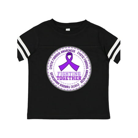 Inktastic Fighting Together- Cystic Fibrosis Awareness purple ribbon Gift Toddler Boy or Toddler Girl T-Shirt
Inktastic Fighting Together- Cystic Fibrosis Awareness purple ribbon Gift Toddler Boy or Toddler Girl T-Shirt