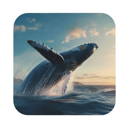 Lukts Dancing Whale Leather Drinks Coasters Set of 6 Suitable or Drinks Furniture Protection and Easy Clean up
Lukts Dancing Whale Leather Drinks Coasters Set of 6 Suitable or Drinks Furniture Protection and Easy Clean up