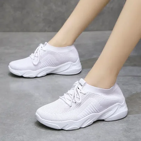 Women‘s Fashion Leisure Knit Sneakers Breathable Solid Color Low Top Lace Up Casual Shoes Women‘s Sport Shoes
Women‘s Fashion Leisure Knit Sneakers Breathable Solid Color Low Top Lace Up Casual Shoes Women‘s Sport Shoes