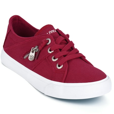 JENN ARDOR Women Sneakers Low Top Canvas Flats Slip On Lace up Shoes Fashion Zipper Decor Walking Running Shoes Size 6-10 Red
JENN ARDOR Women Sneakers Low Top Canvas Flats Slip On Lace up Shoes Fashion Zipper Decor Walking Running Shoes Size 6-10 Red