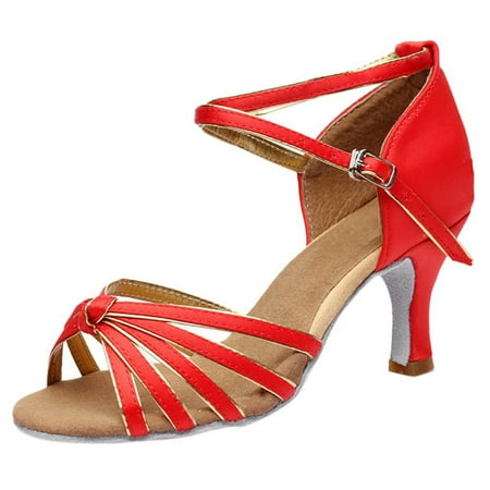 Alrise Women Rumba Waltz Open Toe Heels Sandal Ballroom Lightweight Ankle Strap Sandals Dancing Comfy Latin Shoes Red 41
Alrise Women Rumba Waltz Open Toe Heels Sandal Ballroom Lightweight Ankle Strap Sandals Dancing Comfy Latin Shoes Red 41