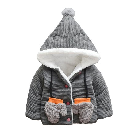 QWERTYU Toddler Baby Child Children Kids Boy Girls Thicken Long Sleeve Jackets Button Up Hooded Outerwear Fall Winter Fleece Coat 1Y-6Y
QWERTYU Toddler Baby Child Children Kids Boy Girls Thicken Long Sleeve Jackets Button Up Hooded Outerwear Fall Winter Fleece Coat 1Y-6Y