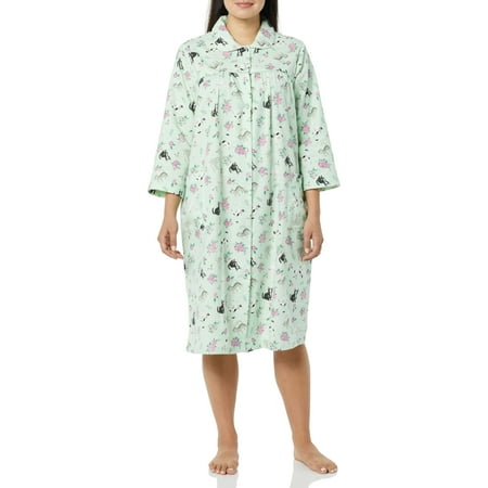 AmeriMark Soft Flannel Cotton Duster Robe Housecoat with Snaps and Patch Pockets Kitties 5X
AmeriMark Soft Flannel Cotton Duster Robe Housecoat with Snaps and Patch Pockets Kitties 5X
