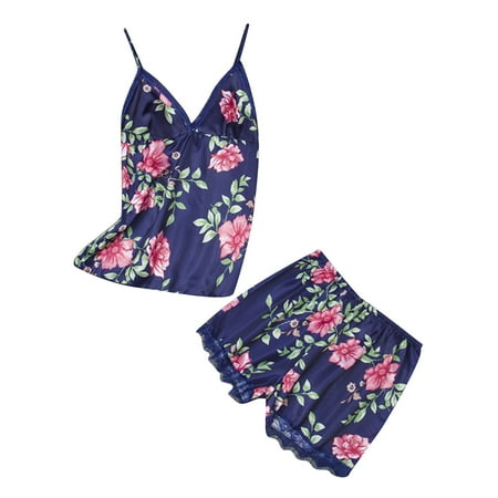 COBKK Womens Lingerie Curvy Lingerie Sets Women Lingerie Satin Lace Temptation Babydoll Underwear Cami Underpants Shorts Sleepwear Briefs Suit Navy Comfortable Shapewear Floral Fancy L
COBKK Womens Lingerie Curvy Lingerie Sets Women Lingerie Satin Lace Temptation Babydoll Underwear Cami Underpants Shorts Sleepwear Briefs Suit Navy Comfortable Shapewear Floral Fancy L