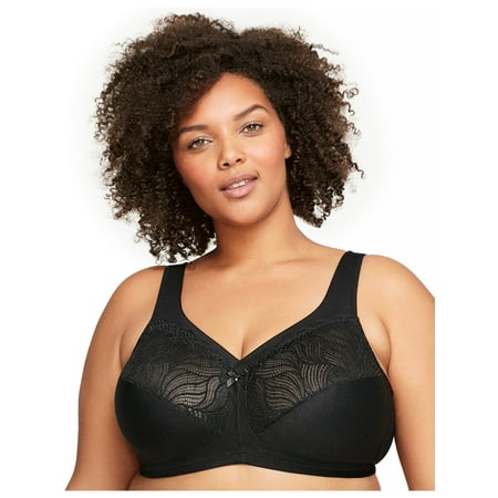 Glamorise Full Figure Plus Size MagicLift Natural Shape Support Bra Wirefree #1010
Glamorise Full Figure Plus Size MagicLift Natural Shape Support Bra Wirefree #1010