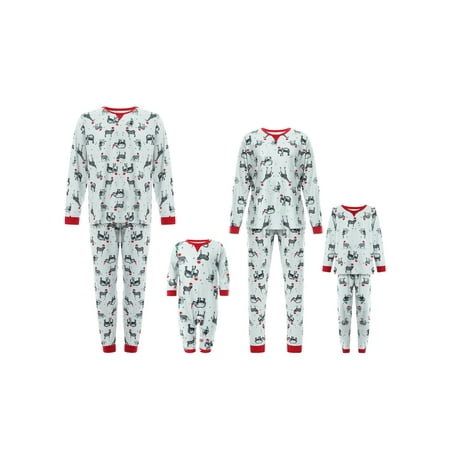 Family Matching Pajamas Set Long Sleeve Crew Neck Tops and Pants Full Animal Print Sleepwear
Family Matching Pajamas Set Long Sleeve Crew Neck Tops and Pants Full Animal Print Sleepwear