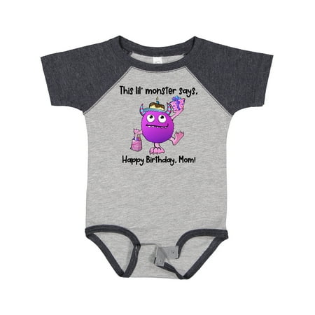 Inktastic This Lil Monster Says Happy Birthday Mom Gift Baby Boy or Baby Girl Bodysuit
Inktastic This Lil Monster Says Happy Birthday Mom Gift Baby Boy or Baby Girl Bodysuit