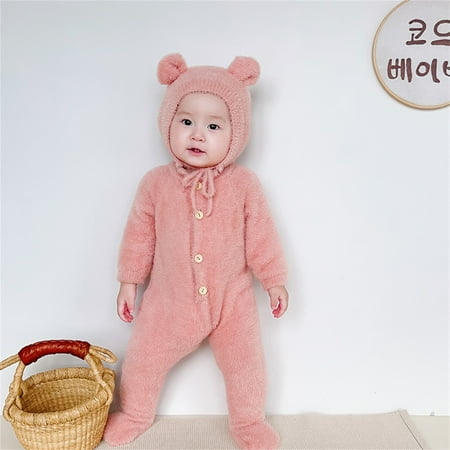 NIUREDLTD Babys Girls Boys Animals Footed Solid Spring Winter Long Sleeve Romper Jumpsuit Hat Clothes
NIUREDLTD Babys Girls Boys Animals Footed Solid Spring Winter Long Sleeve Romper Jumpsuit Hat Clothes