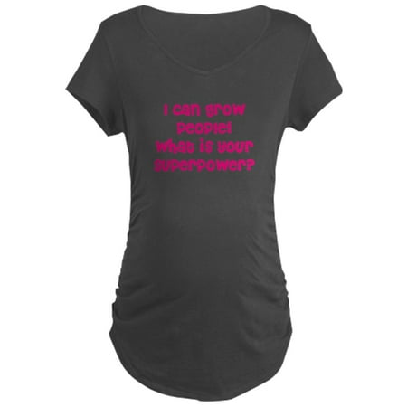 

CafePress - I Can Grow People Maternity Dark T Shirt - Maternity Dark T-Shirt