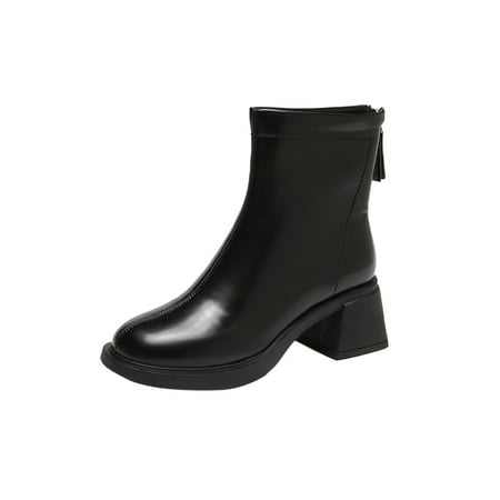 Colisha Ladies Lightweight Solid Chunky Heel Boot Driving Comfort Ankle Boots Work PU Black 4.5
Colisha Ladies Lightweight Solid Chunky Heel Boot Driving Comfort Ankle Boots Work PU Black 4.5