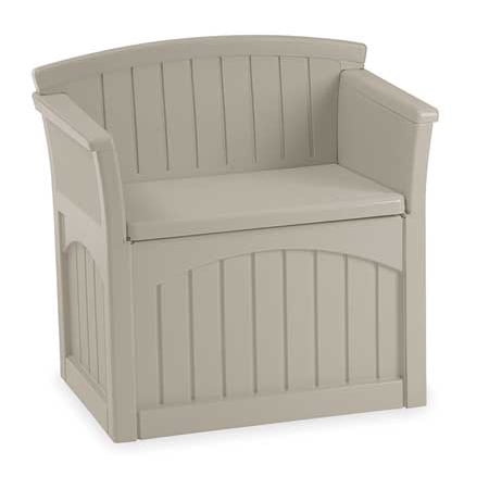SUNCAST PB2600 Patio Seat, H 29 7/8, W 30 5/8, D 20 3/4