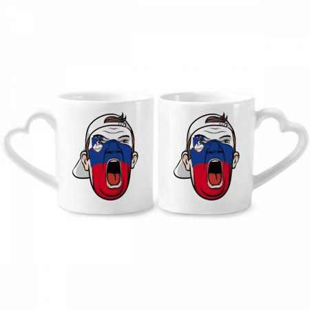 Slovenia Flag Makeup Head Screang Cap Couple Porcelain Mug Set Cerac Lover Cup Heart Handle
Slovenia Flag Makeup Head Screang Cap Couple Porcelain Mug Set Cerac Lover Cup Heart Handle