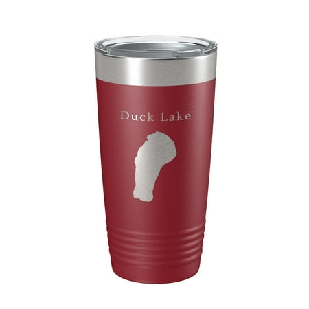 Duck Lake Map Tumbler Travel Mug Insulated Laser Engraved Coffee Cup Calhoun County Michigan 20 oz Maroon
Duck Lake Map Tumbler Travel Mug Insulated Laser Engraved Coffee Cup Calhoun County Michigan 20 oz Maroon