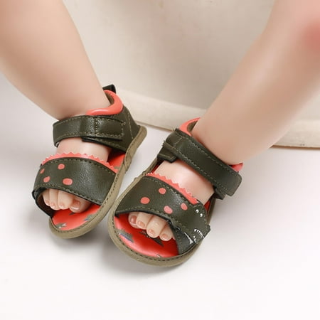 Herrnalise Baby Kids Boys Girls Sandals Summer Animal Soft Flat Shoes Infant First Walkers Toddler Shoes for Boys
Herrnalise Baby Kids Boys Girls Sandals Summer Animal Soft Flat Shoes Infant First Walkers Toddler Shoes for Boys