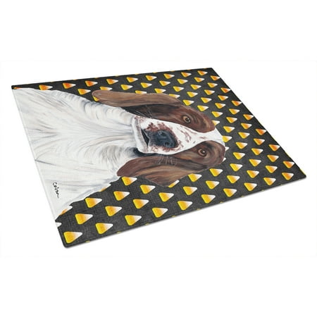 Carolines Treasures SC9167LCB Welsh Springer Spaniel Candy Corn Halloween Portrait Glass Cutting Board Large 12H x 16W
Carolines Treasures SC9167LCB Welsh Springer Spaniel Candy Corn Halloween Portrait Glass Cutting Board Large 12H x 16W