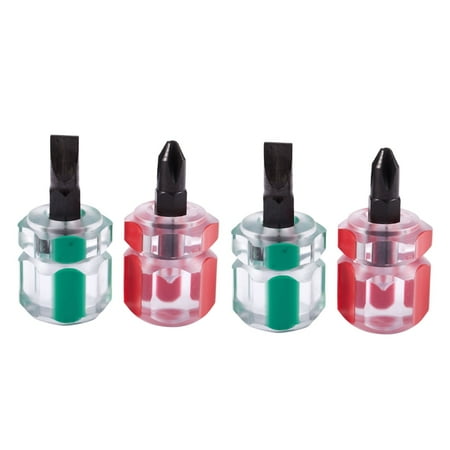 4 Pcs Flat Screwdriver Mini Screw Driver Short Small Split Repair Tools Kit Set Green+Red
4 Pcs Flat Screwdriver Mini Screw Driver Short Small Split Repair Tools Kit Set Green+Red