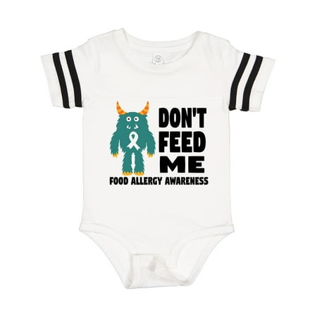 Inktastic Dont Feed Me with Monster Gift Baby Boy or Baby Girl Bodysuit