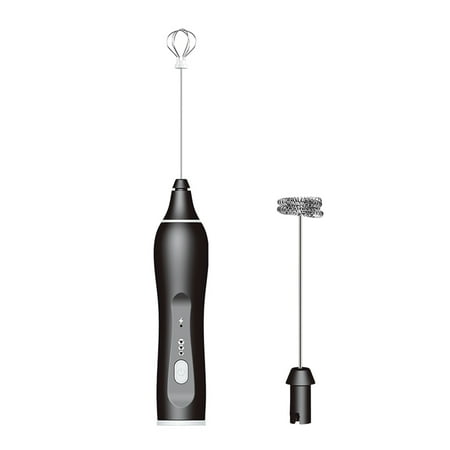 MIXFEER Electric Milk Frother 3 Speed Automatic Milk Foam Maker for Coffee Matcha 2 Stainless Steel Whisk Beaters USB Powered Rechargeable Foam Maker Egg Beater Mini Drink Mixer
MIXFEER Electric Milk Frother 3 Speed Automatic Milk Foam Maker for Coffee Matcha 2 Stainless Steel Whisk Beaters USB Powered Rechargeable Foam Maker Egg Beater Mini Drink Mixer