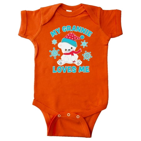 Inktastic Polar Bear My Grannie Loves Me in Santa Hat with Snowflakes Gift Baby Boy or Baby Girl Bodysuit
Inktastic Polar Bear My Grannie Loves Me in Santa Hat with Snowflakes Gift Baby Boy or Baby Girl Bodysuit