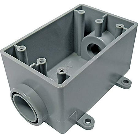 Cantex Weatherproof Box 1Gang PVC