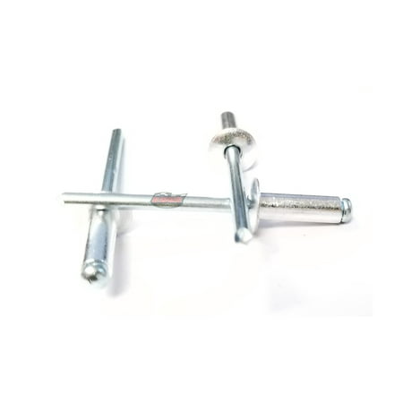 Mill 1/8 Aluminum Steel Mandrel Pop Rivets 50 ct Racing Fasteners