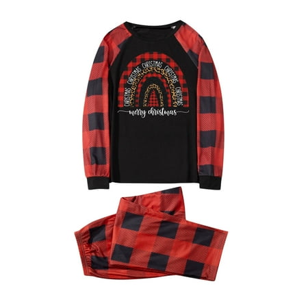 Fashion Mom Sleepwear For Christmas Family Matching Pajamas Christmas Rainbow Leopard Print Pjs Plaid Long Sleeve Tops And Pants Soft Casusal Holiday Sleepwear
Fashion Mom Sleepwear For Christmas Family Matching Pajamas Christmas Rainbow Leopard Print Pjs Plaid Long Sleeve Tops And Pants Soft Casusal Holiday Sleepwear