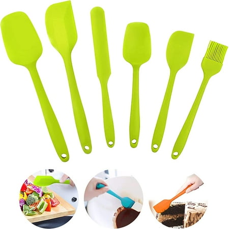 Silicone spatulas Set of 6 heat resistant spatulas with a resistant stainless steel core. Set of non-stick cooking utensils. Cooking and Mixing
Silicone spatulas Set of 6 heat resistant spatulas with a resistant stainless steel core. Set of non-stick cooking utensils. Cooking and Mixing