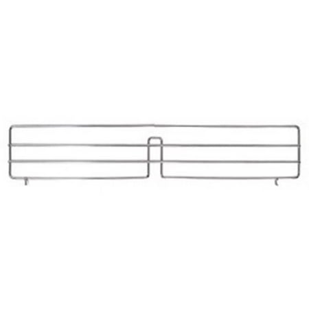 Chrome Wire Shelving Slanted Shelf Divider - 24 in.